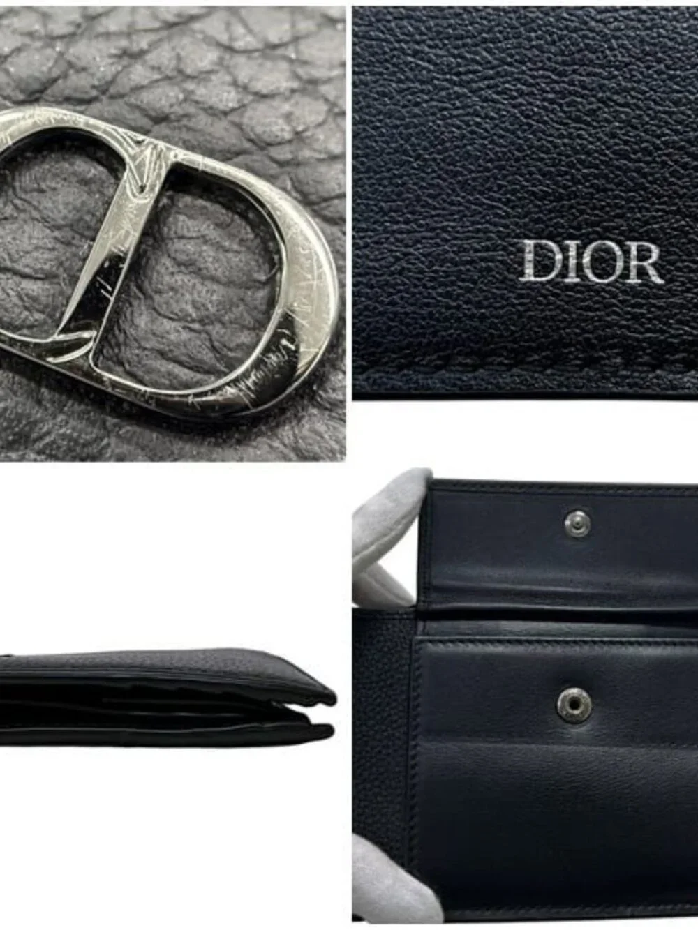 Dior Bifold Wallet Black